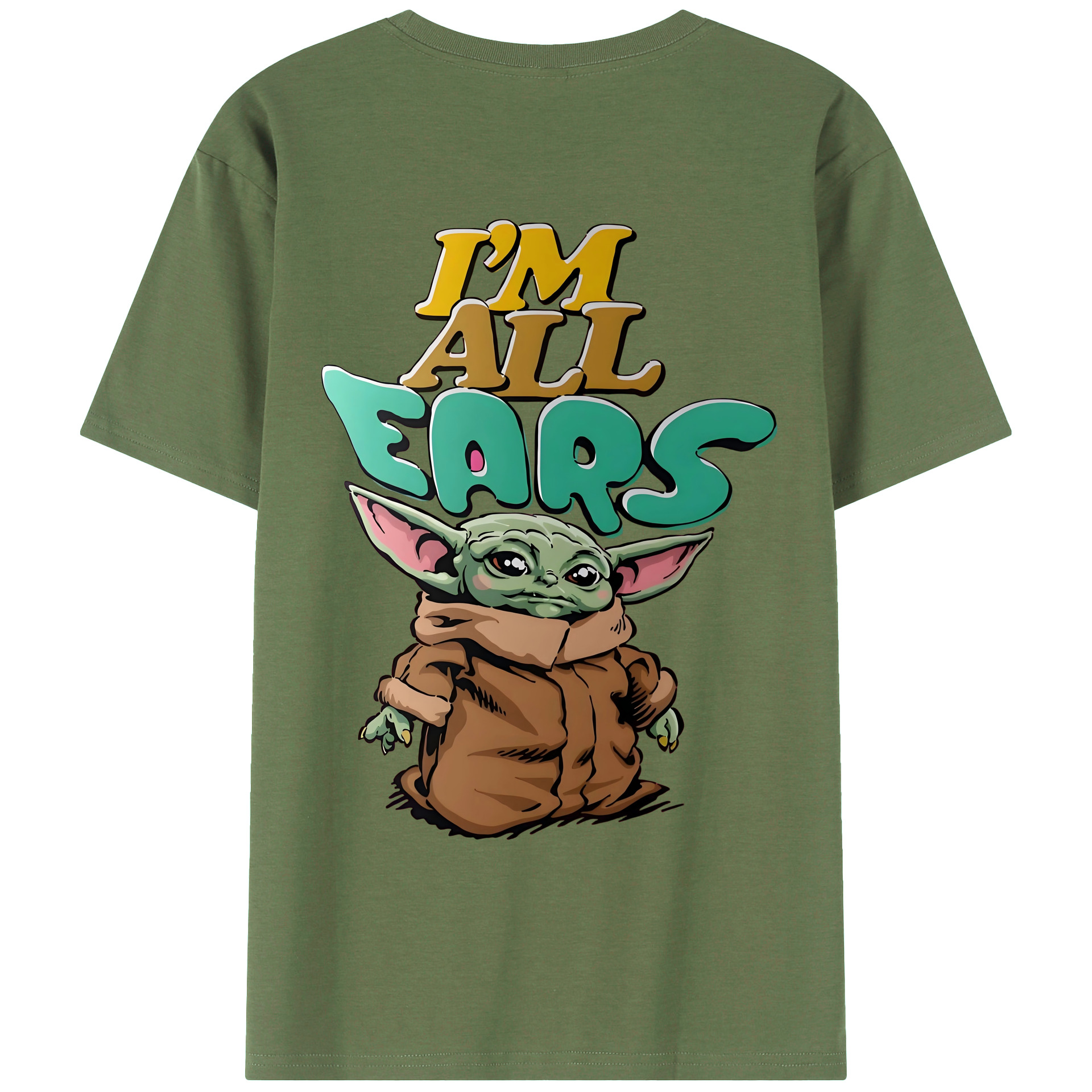 （画像用） スター・ウォーズ Star Wars 綿100％ メンズ半袖Tシャツ（バックプリント） 通気性